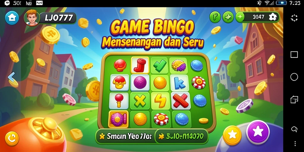 Gameplay seru dan menantang di LJO777 Bingo.