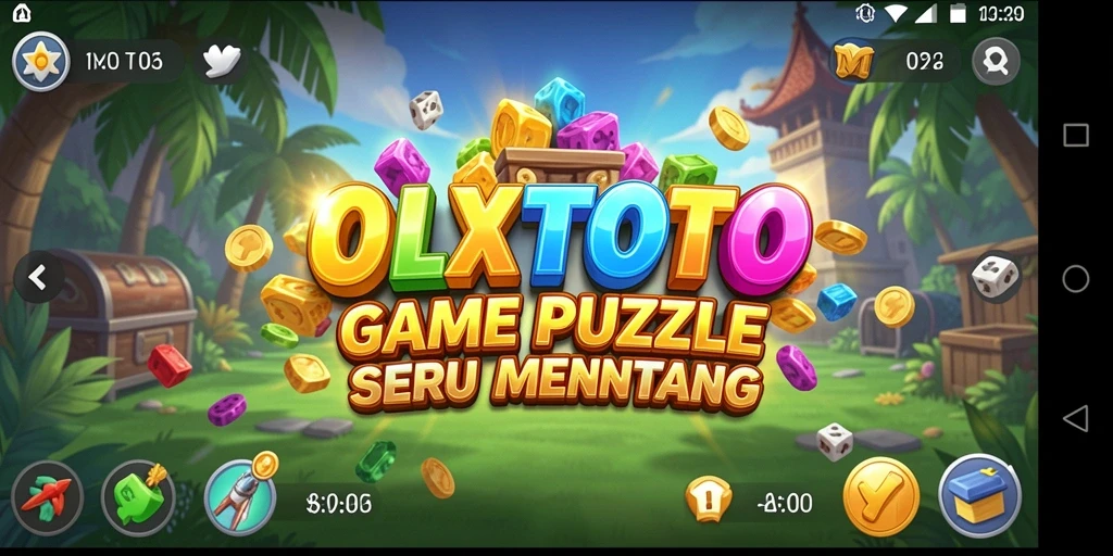 Tampilan gameplay OLXTOTO yang seru dan menantang saat menyelesaikan puzzle.