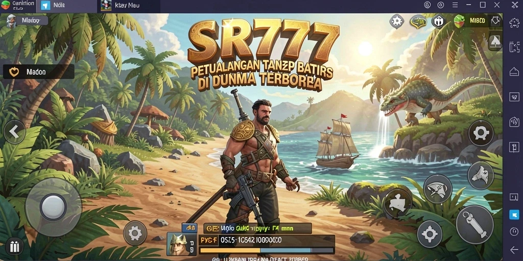 Gameplay Open World yang menarik dan penuh petualangan di SR777.